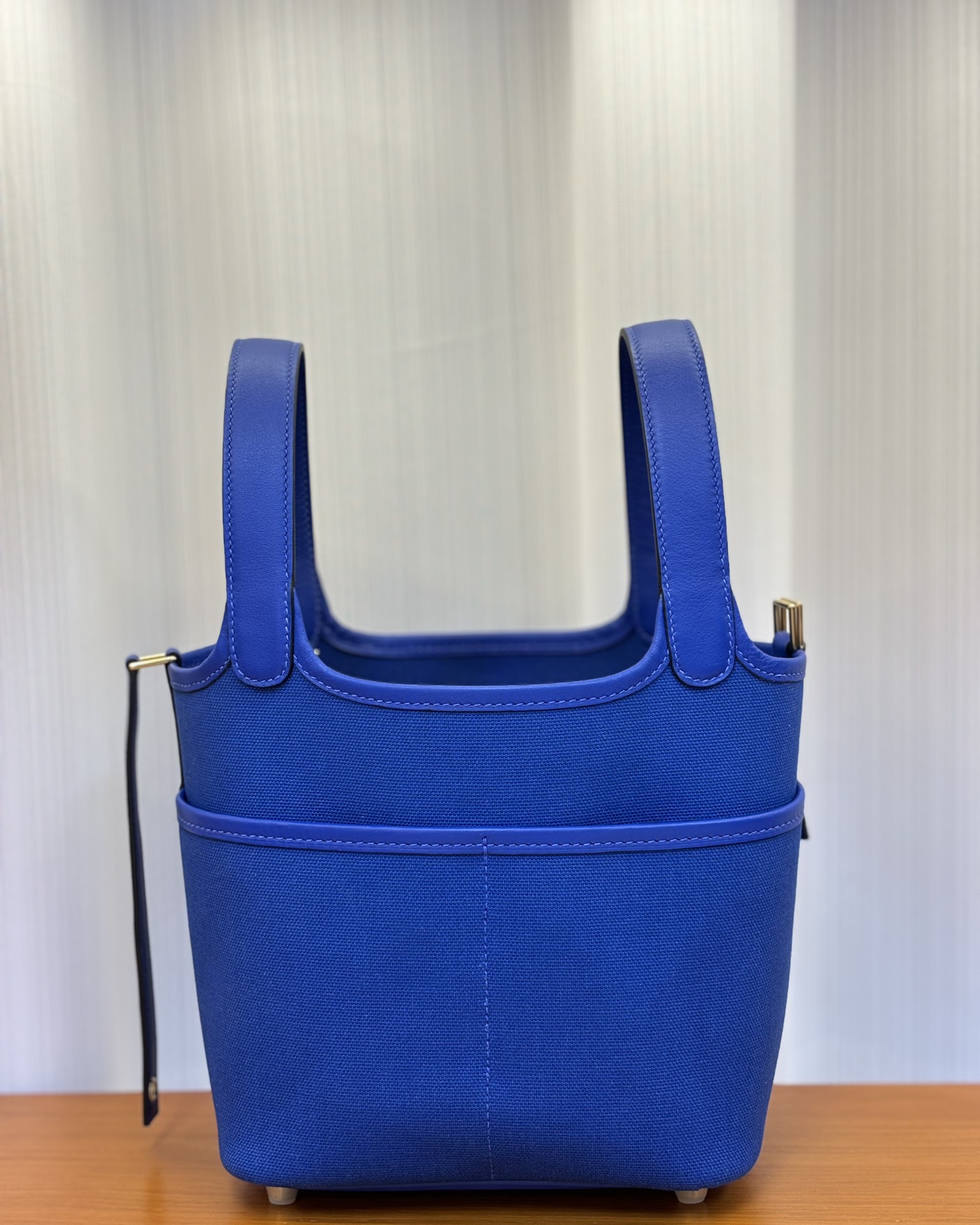 Hermes Picotin Lock 18 Pocket Bag In Blue